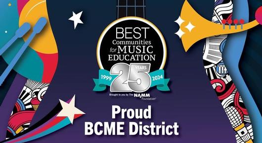 District Named 2024 Best Communities for Music Education