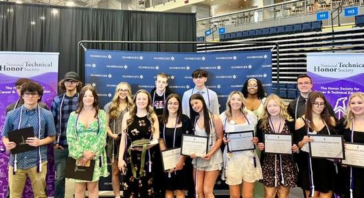 19 students inducted into National Technical Honor Society