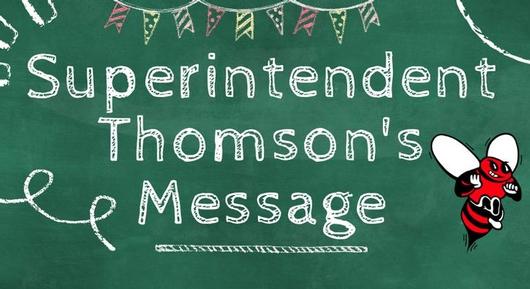Superintendent's announcements for September 16, 2022
