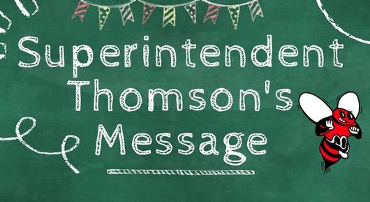 Superintendent's announcements for September 30, 2022