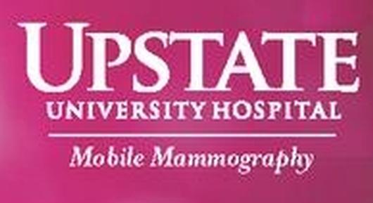 Upstate’s Mammography Van to visit  Baldwinsville on February 27th