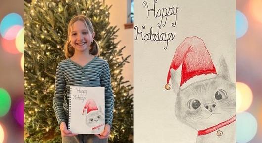 2023 Holiday Greeting Card Contest: Meet the winner and finalists