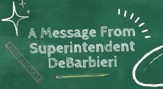 Superintendent DeBarbieri's announcements for May 23, 2024